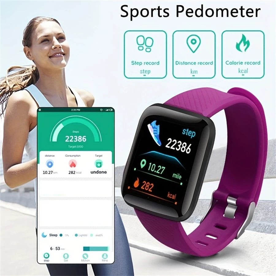 Smart Watch for Men & Women – Message & Fitness Monitor Bracelet
