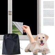 Removable 100% Light Blocking Darkest Window Cloth DIY Total Blackout Glass Privacy Darkening Window Tint Black Window Sticker