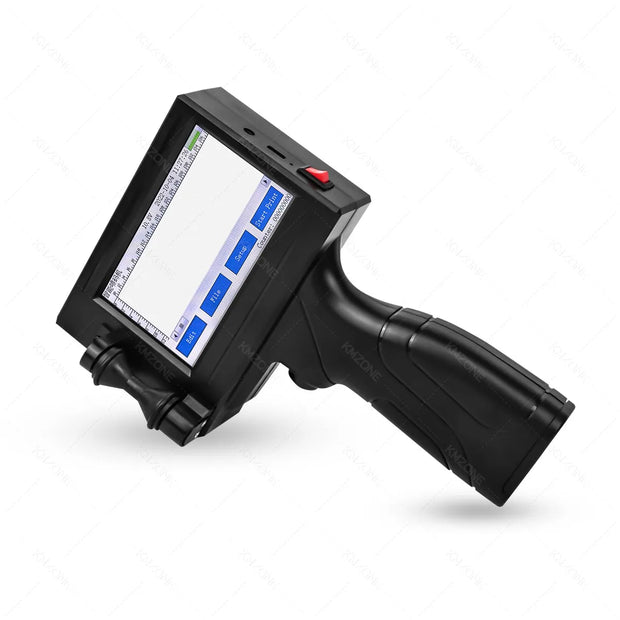 12.7mm Portable Inkjet Printer Handheld TIJ Maker Machine with ink Cartridge Image Picture Serial Number Edit Print
