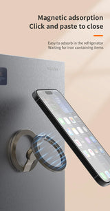 Double-Sided MagSafe Phone Holder – Foldable 360° Rotating Stand for iPhone 14/15/16