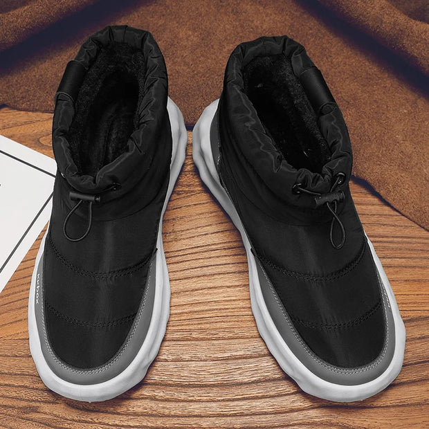 Winter Boots for Men Add Velvet Men's Sneakers Ankle Boots Soft and Comfortable Sports and Leisure Wear-resistant Non-Slip New