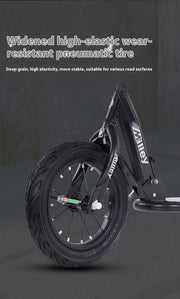 Adult Handbrake Scooter For Teens To Work Big Wheel Two-wheel Foldable Urban Campus Mobility Scooter Hot New