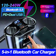 Fast Car Charger with Dual USB Ports