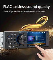 Touch Screen Car Radio, MP5 Player, Bluetooth, Hands Free, Audio, USB, TF, 7 Colors Lighting, Stereo System, Head Unit, 7805C