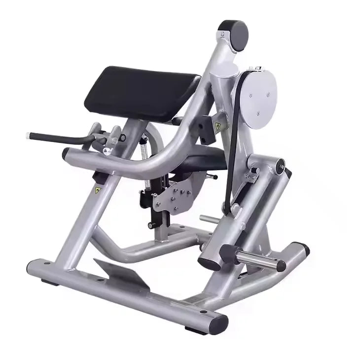 Arm curl training device front view