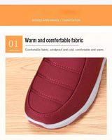Men's Winter Casual Shoes – Warm Cotton, Chunky Sole