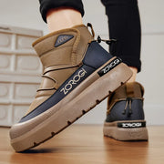 Winter Boots for Men Add Velvet Men's Sneakers Ankle Boots Soft and Comfortable Sports and Leisure Wear-resistant Non-Slip New