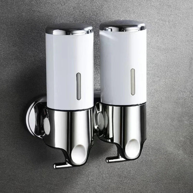 Wall-Mounted Shampoo and Soap Dispenser