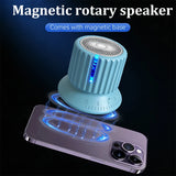 Portable Magnetic Bluetooth Speaker – Waterproof, Stereo Surround Sound with Subwoofer