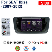 7" Touchscreen Car Stereo Head Unit For Seat Ibiza 6j 2009 - 2013 Multimedia Player GPS Navigation Carplay Android Auto Radio