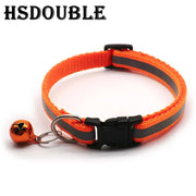 Reflective Pet Collars with Bells, 2-Pack
