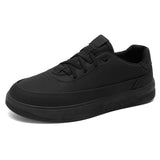 Men's Leather Casual Shoes, Lightweight Soft Sole