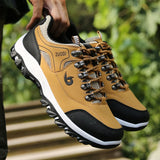 Men's Leather Casual Sneakers – Lightweight for All Seasons