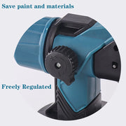 1400ML Electric Spray Gun 850W High Power Paint Sprayer Home DIY EU Plug Auto Furniture Steel Coating Airbrush with 5 Nozzles