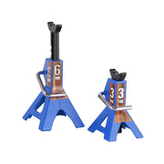 Floor Simulation Jack Stands Lift Pair Rack for Remote Toy Car Tire Change Lifting Support Stand Only