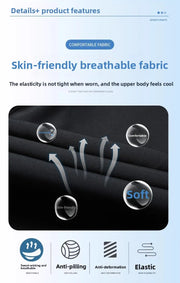 Joggers Man Breathable Quick Dry Sports Pants Spring Summer Drawstring Jogger Pants Men Sweatpants Fashion Casual Stretch Pants