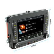 7 Inch Car Stereo MP5 Player Touchcreen BT AM/FM Radio Receiver with Android Auto Carplay Support Hands-Free Calling USB Charge