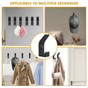 Heavy Duty Aluminum Wall Hooks Set