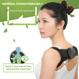 Adjustable Posture Corrector – Back Support Shoulder Belt, Straightens Spine, Corrects Posture