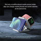 3-in-1 MagSafe Wireless Charging Station – Foldable Magnetic Travel Charger for iPhone