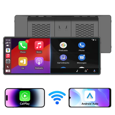 10.26 inch portable CarPlay screen front view