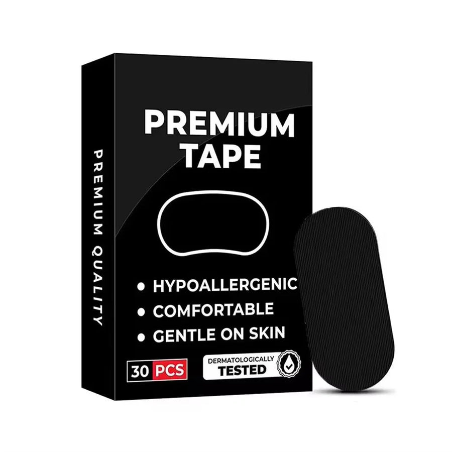Elastic Mouth Tape for Sleeping – Closed Mouth Sleep Tape, Stops Snoring, Breath Correction