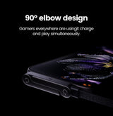 240W USB-C Fast Charging Cable – foldable stand mechanism