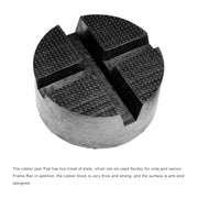 Cross Grooved Trolley Rubber Jack Pad Floor Frame Rail Protector Pinch Weld Side Floor Support For Car Truck 2-3 Tone Universal