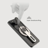 MagSafe Phone Grip Stand – 3-in-1 Magnetic Finger Ring Holder, Double-Sided Magnet