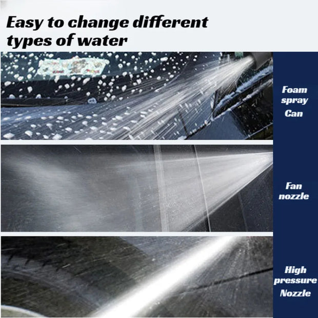 GMY【Cordless Handheld Water Gun】Lithium Battery Rechargeable High-Pressure Washer - Portable Car Wash Sprayer for Home