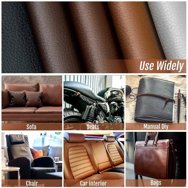 200x137cm Self-adhesive Leather Repair Patch Hole Patch Sticker for Sofa Table Chair Bag Shoes Bed Automotive Interio
