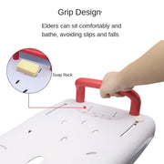 With Handle Bathtub Shower Board Adjustable Non -slip Bathtub Bench With Rounded Corners Bath Sitting Board For Disabled People
