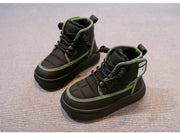 Winter Children Snow Boots 2025 New Kids Ankle Boots Toddler Girls Fashion Non-slip Plush Fur Warm Boys Cold-proof Short Boots