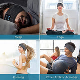 Bluetooth Sleep Headband – Wireless Music Headscarf with Built-in Speakers
