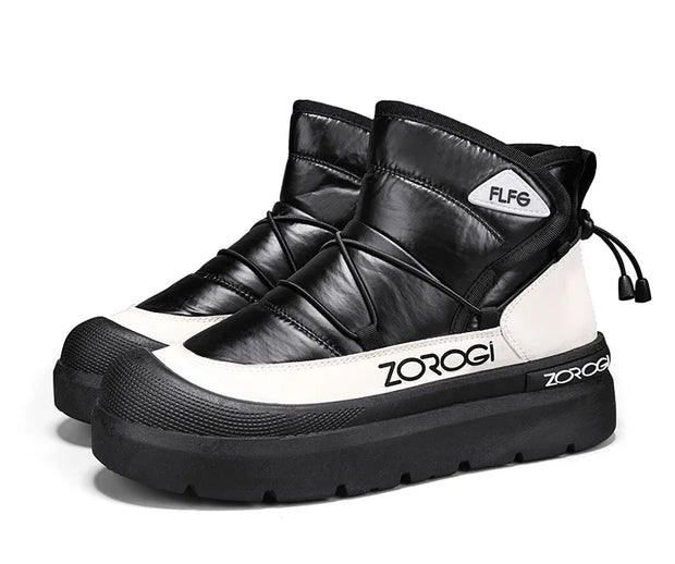 Winter Boots for Men Add Velvet Men's Sneakers Ankle Boots Soft and Comfortable Sports and Leisure Wear-resistant Non-Slip New