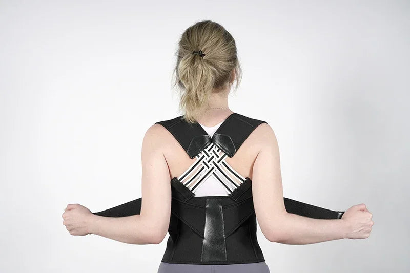 Posture Corrector for Women and Men – Adjustable Shoulder Brace, Back Straightener