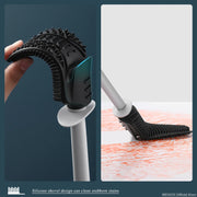 Wall-Mount Quick Drain Toilet Brush Set
