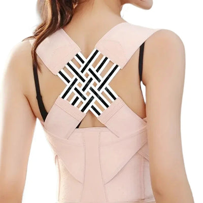 Shoulder Posture Corrector – Adjustable Brace for Women and Men, Straightens Back