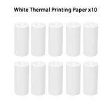 Mini Portable Printer Thermal Paper HD 57*25mm Universal Self-adhesive Roll Paper Label Sticker For Phone Printing Picture Photo UpTrend Deals