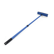 2-in-1 Telescopic Window Glass Cleaner Wiper Long Handle Sponge Brush Window Mop Squeegee Wiper Cleaning Squeegee Tool