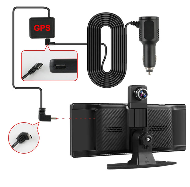 10.26'' Universal Portable Carplay Car Screen Wireless Carplay Screen Wireless Car Stereo Carplay Android Auto Car Touchscreen