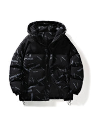 Winter Men Clothes New Parkas Cotton Padded Men Coat Winter Thick Warm Hooded Men Overcoat Teenagers Padded Jacket Down Jacket