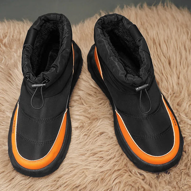 Winter Boots for Men Add Velvet Men's Sneakers Ankle Boots Soft and Comfortable Sports and Leisure Wear-resistant Non-Slip New