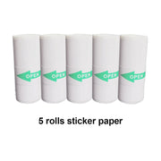 Mini Printer Portable Bluetooth Wireless Smart Label Thermal Portable Printers Stickers Paper Wireless Printers Children Gifts