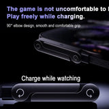 240W Fast Charging Cable with Foldable Phone Holder, USB-C