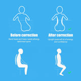 Posture Corrector for Back Pain – Adjustable Brace for Upper & Lower Back, Lumbar Support