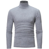 Men’s Thermal Shirt – Slim Fit High Neck Long Sleeve Winter Top