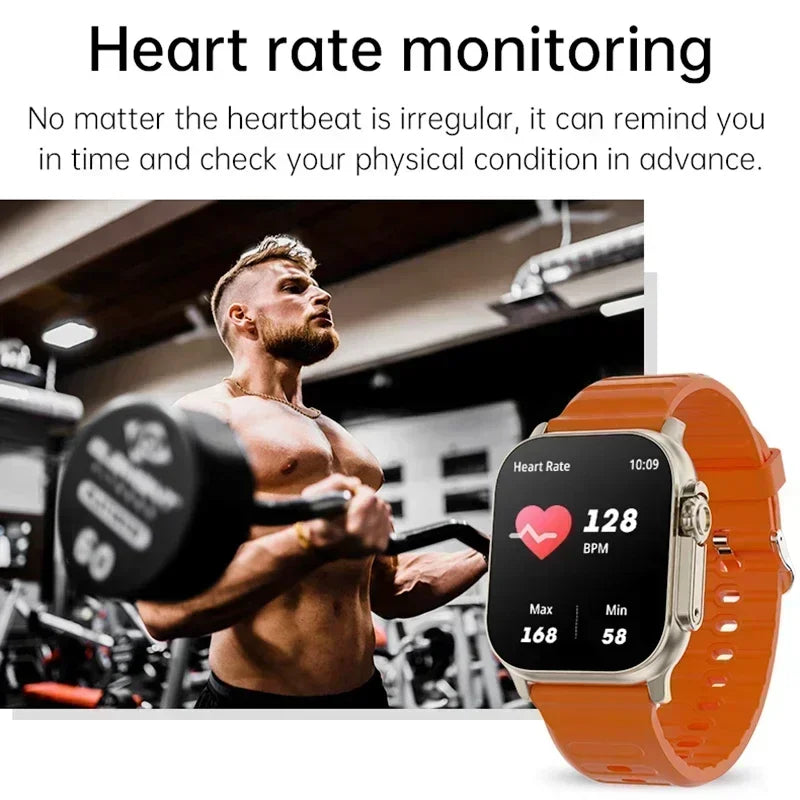 Smart Watch 9 Ultra Gen 2, NFC Bluetooth Call, 2.2-Inch Display