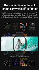 Smart Watch 9 Ultra Gen 2, NFC Bluetooth Call, 2.2-Inch Display