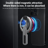 MagSafe Phone Grip Stand – 3-in-1 Magnetic Finger Ring Holder, Double-Sided Magnet